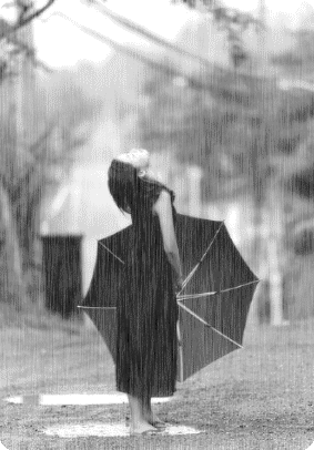 dancing in the rain