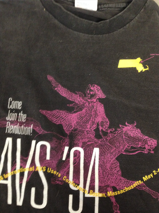 AVS '94 tee shirt