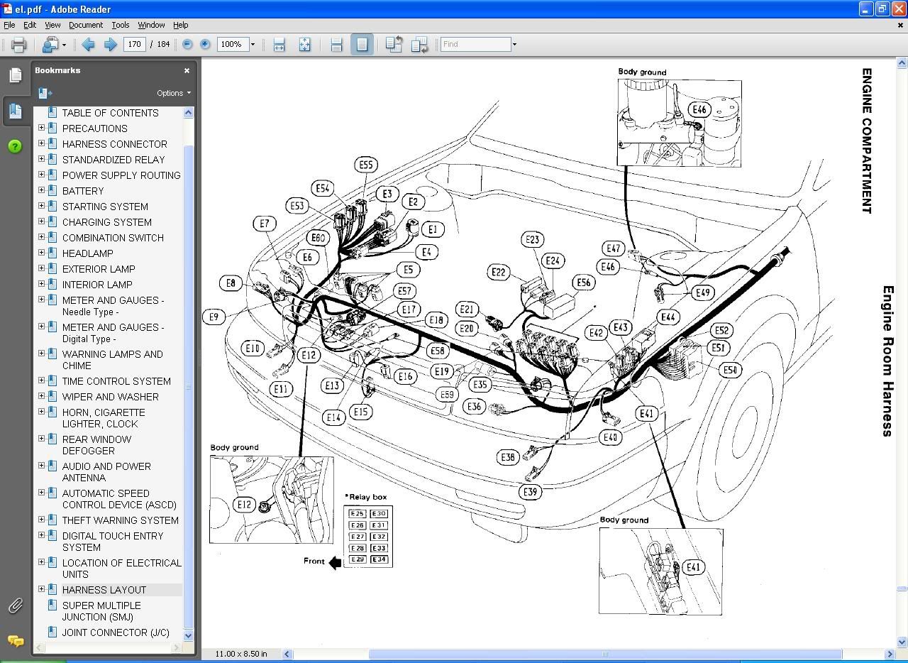 Nissan vanette alternator wiring diagram