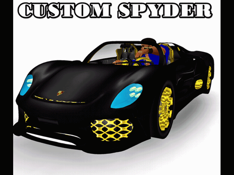 bgs animated spyder ce photo BGSSYPDERWITHGOLDDUBSSS.gif