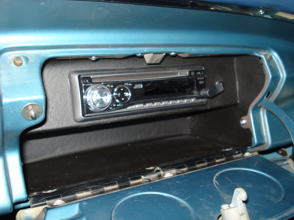 Mounting a stereo in glove box Chevy Nova Forum
