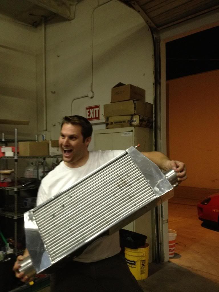 Post pictures of ETS Intercooler on MKIV Supra Supra Forums