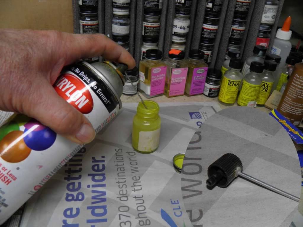 Krylon Gloss, Satin and Flat Clear Spray Acrylic Tools 'n' Tips ARC