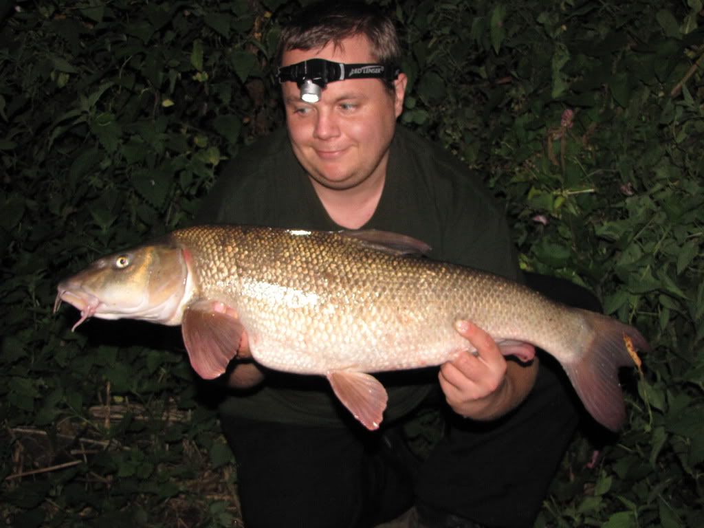 10lb8oz beautiful barbel september 5th