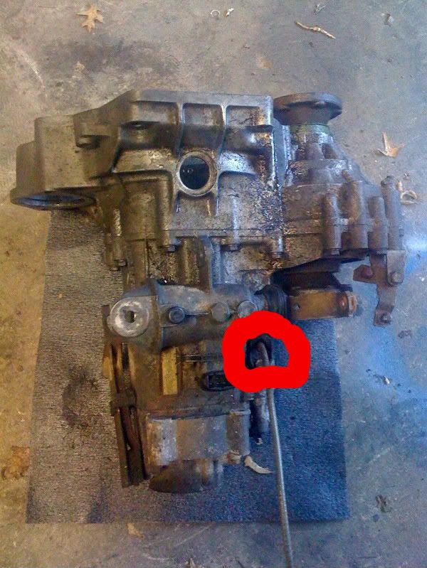 the MK3 tranny sensor
