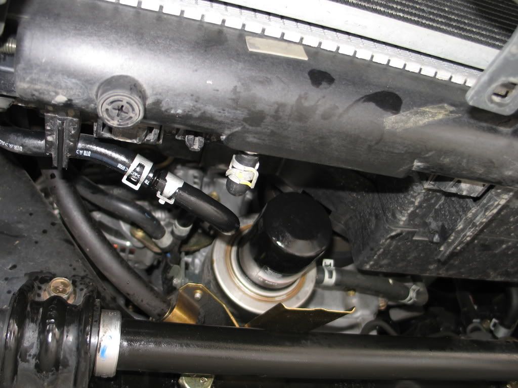 Nissan radiator bypass #4