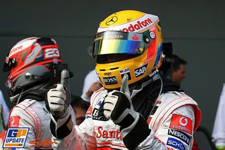 Lewis Hamilton Australia 2008