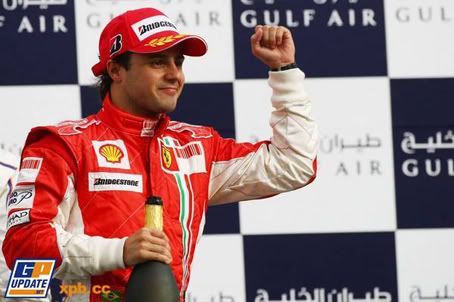 Felipe Massa Bahrain winner 08