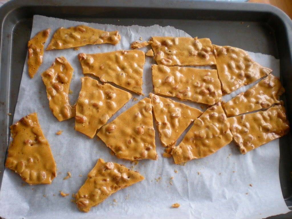 peanut brittle!