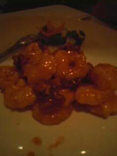 Shrimp with Walnuts