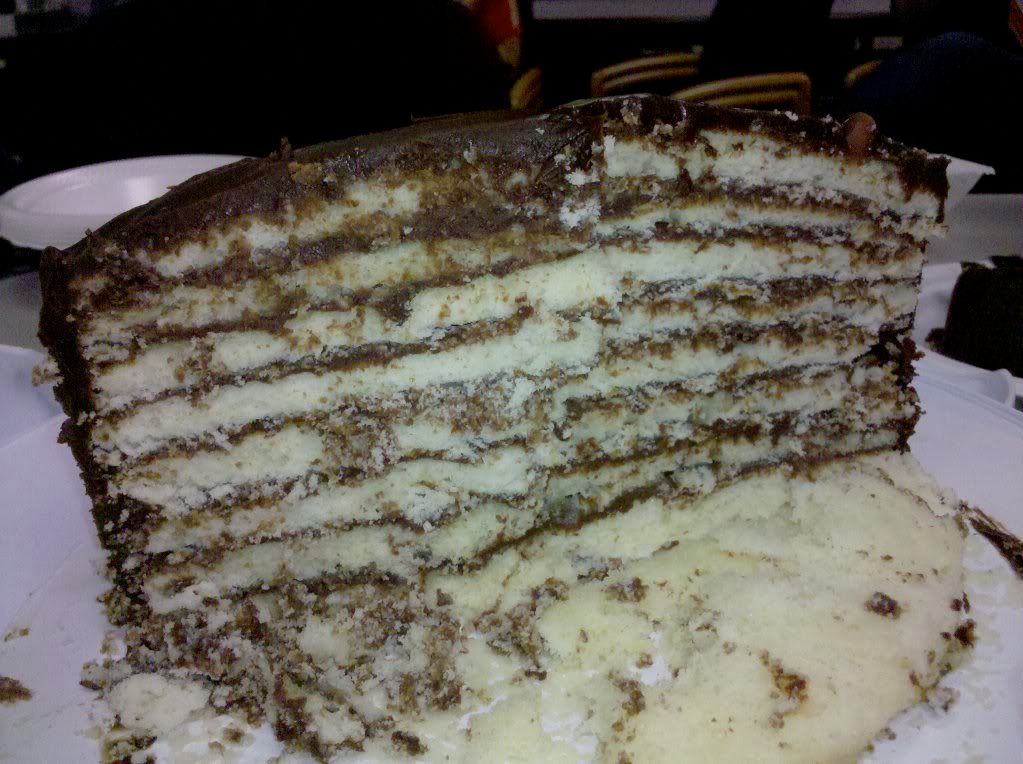 Cake, Sliced Open