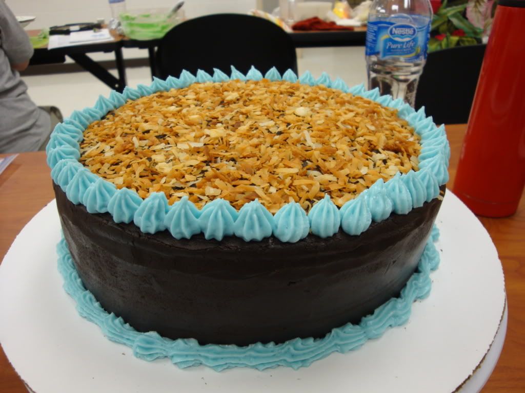 Chocolate-Macaroon Cake
