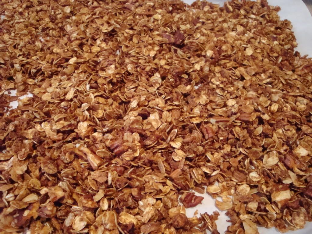Granola, Fresh from the Oven