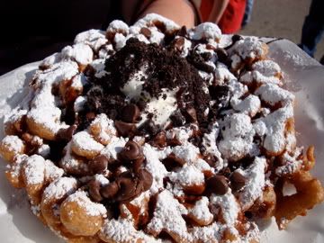 Chocolate Obsession Funnel Cake