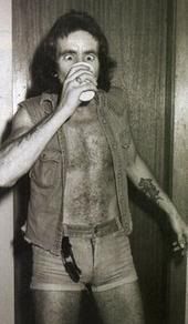 bon scott figurine