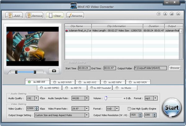 winx hd video converter is a professional video converter designed