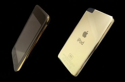 Ipod Touch Gold Plated. These iPods are plated in 24k