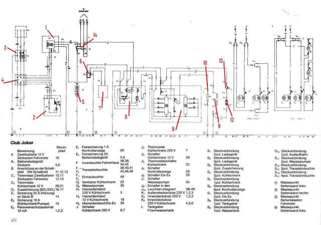 Cableado original: explicación sobre los terminales [VW T3 ...