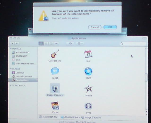 Tutorial Remove the backup of a file from Time Machine Hardware
