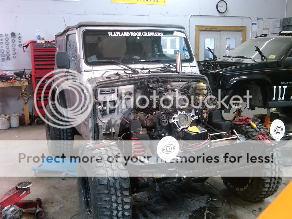 Jeep yj ford v8 conversion #4