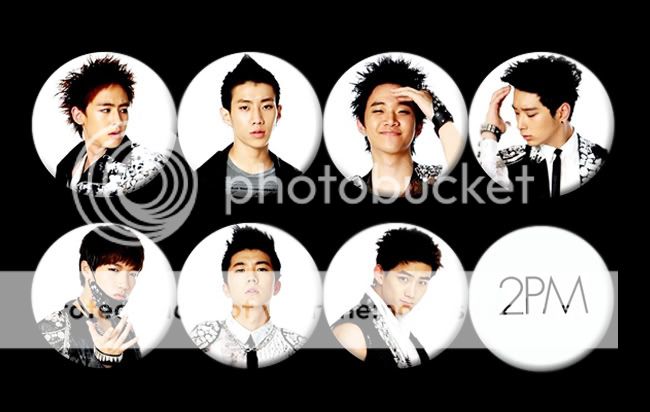 2PM Korean Boy Band Music #2 Collection Buttons Pins Badges [P158]