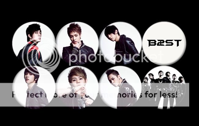 B2ST BEAST Korean Boy Band Music #1 Buttons Pins Badges  