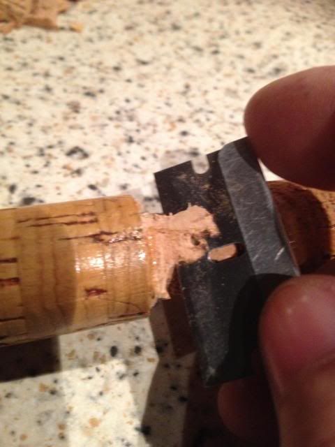 Cork Handle Repairs in Rod Building Forum