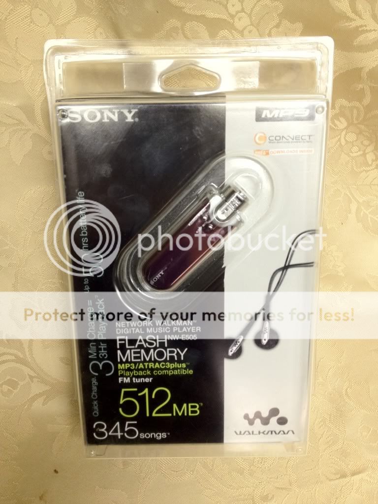   Sony Network Walkman NW E505 Pink (512 MB) Digital Media Player 