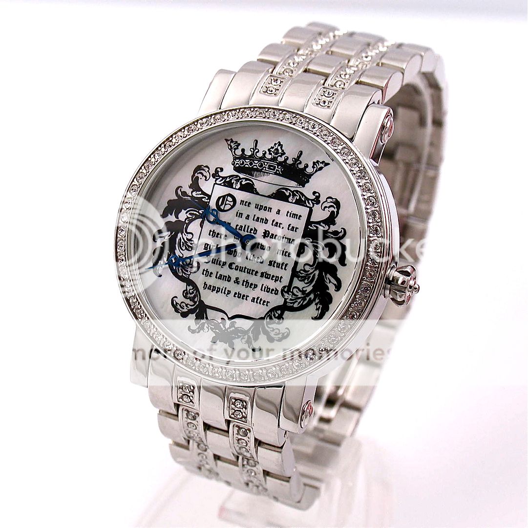   1900076 ladies fairy tale collection watch stainless steel case bezel