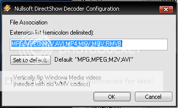 nullsoft directshow decoder