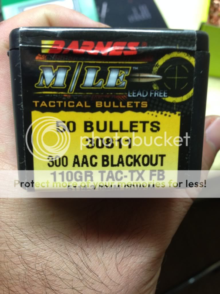 Wts Z Max 123gr And Barnes 110gr Tac Tx Bullets Sold 300blktalk